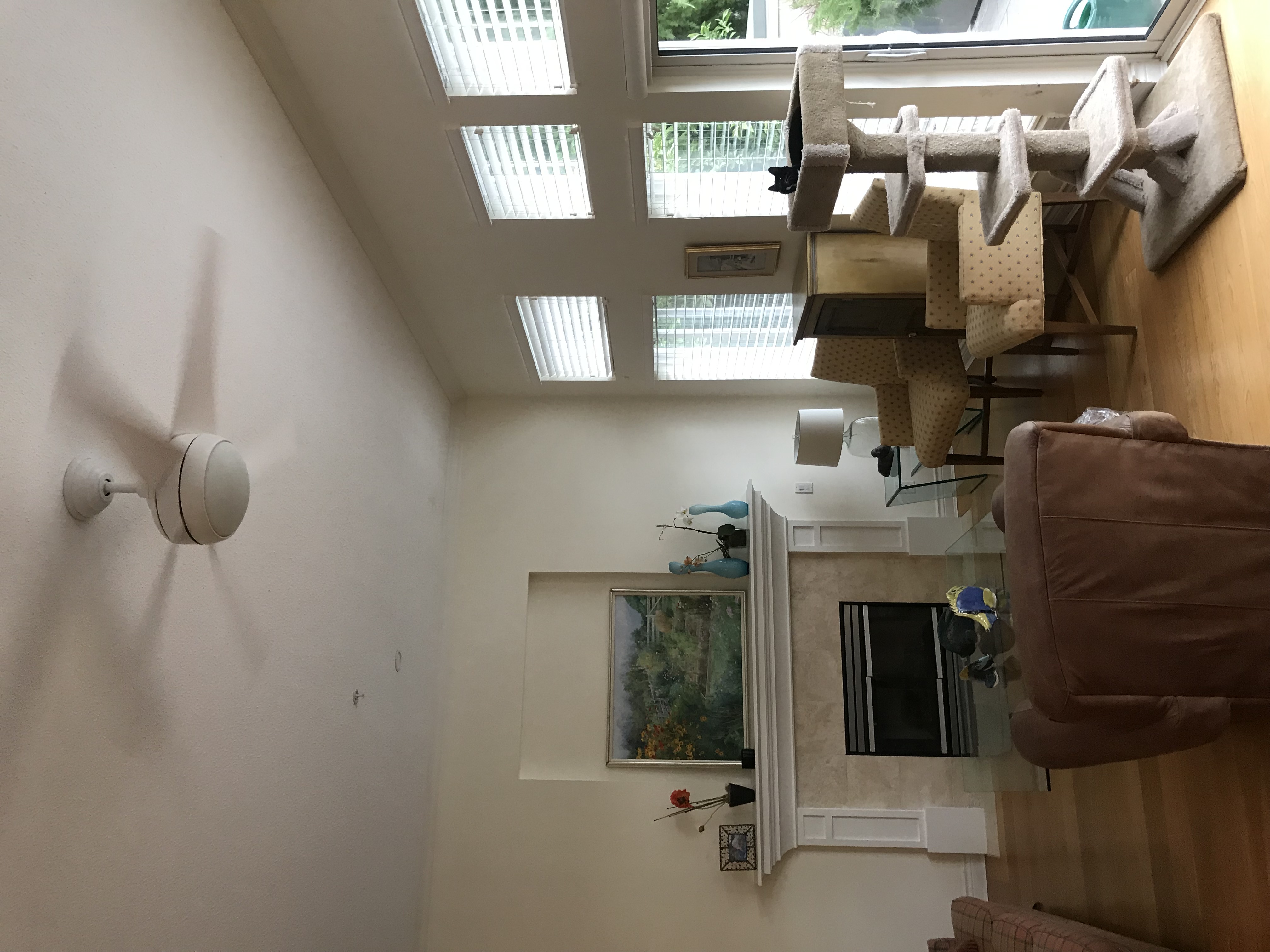 Google Nest smart thermostat installed